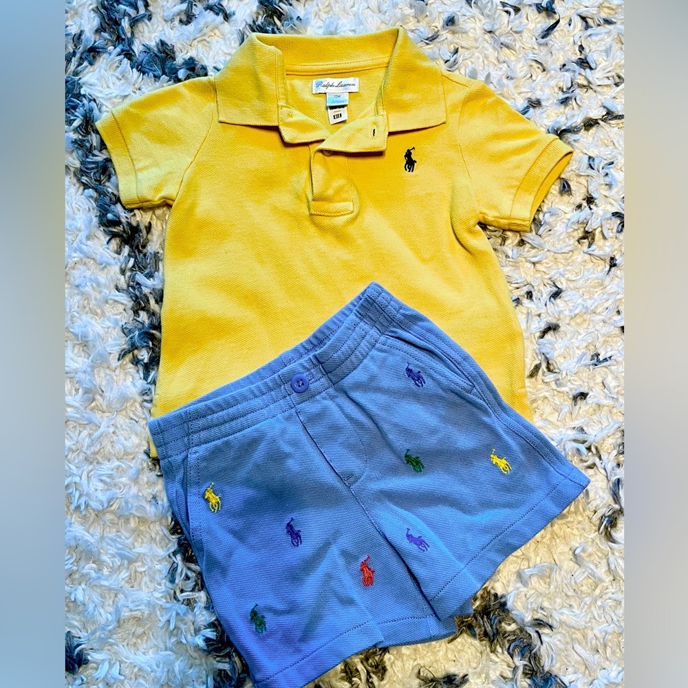 Ralph Lauren Yellow Polo Shirt